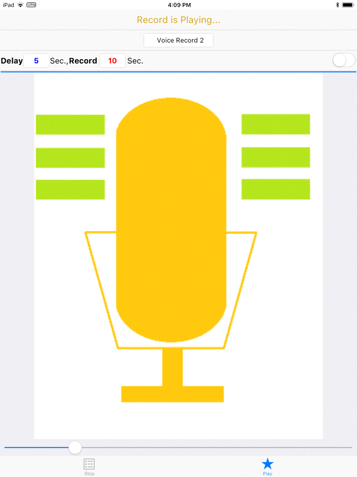 Timing Voice Recorder