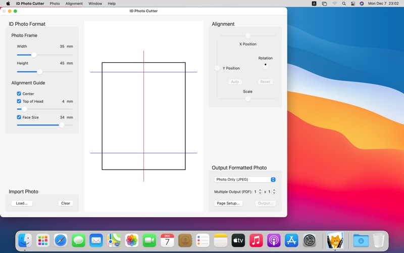 Screenshot #1 pour ID Photo Cutter