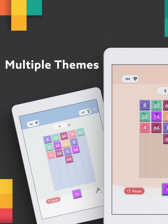Screenshot #6 pour Doubles: Merge Number Blocks