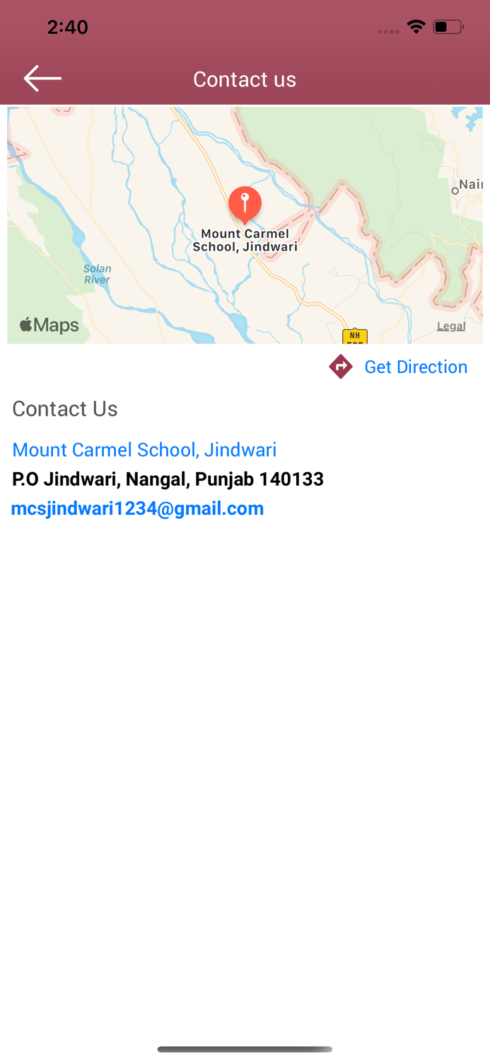 Mount Carmel Jindwari