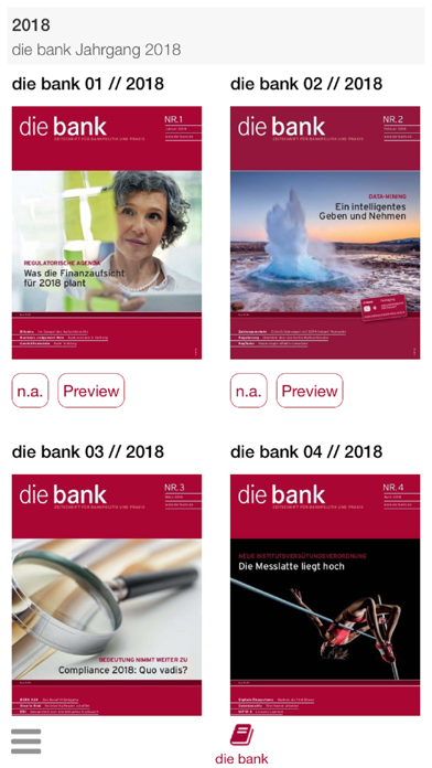 die bank - ePaper Screenshot