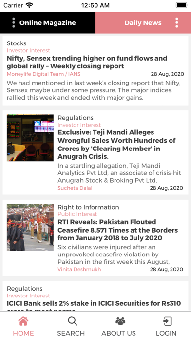 Moneylife News & Views Screenshot