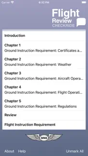 How to cancel & delete flight review checkride 2