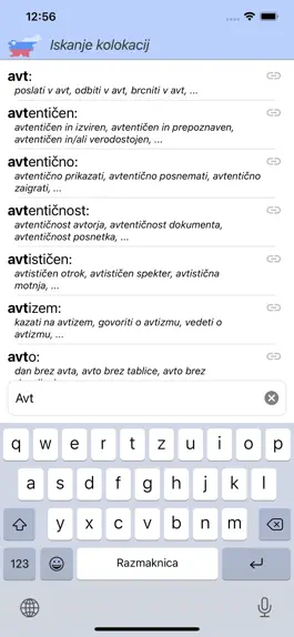 Game screenshot Slovene Thesaurus mod apk