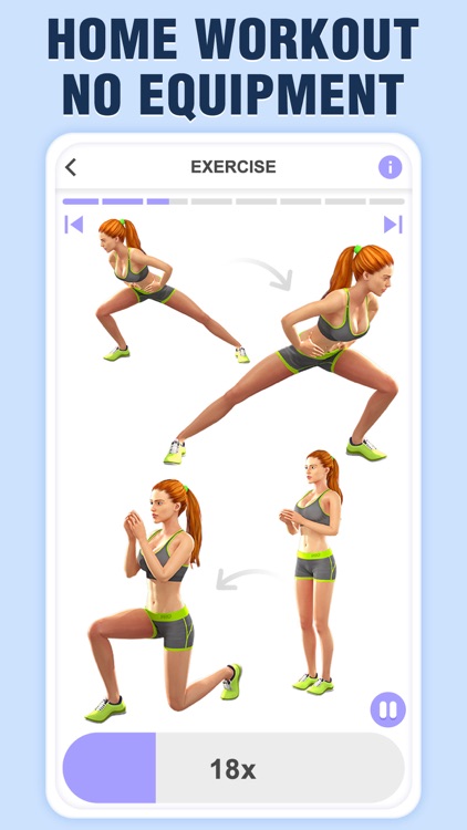 Exercise for weight loss at home for female app sales