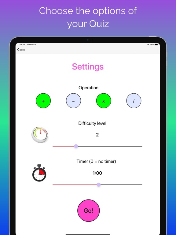 Screenshot #5 pour Mental Calculation - Student
