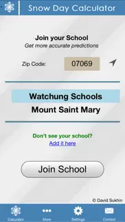 snow day calculator iphone screenshot 3