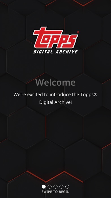 Topps® Digital Archive Screenshot
