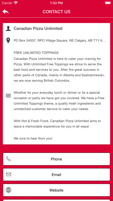 Canadian Pizza Unlimited Screenshot