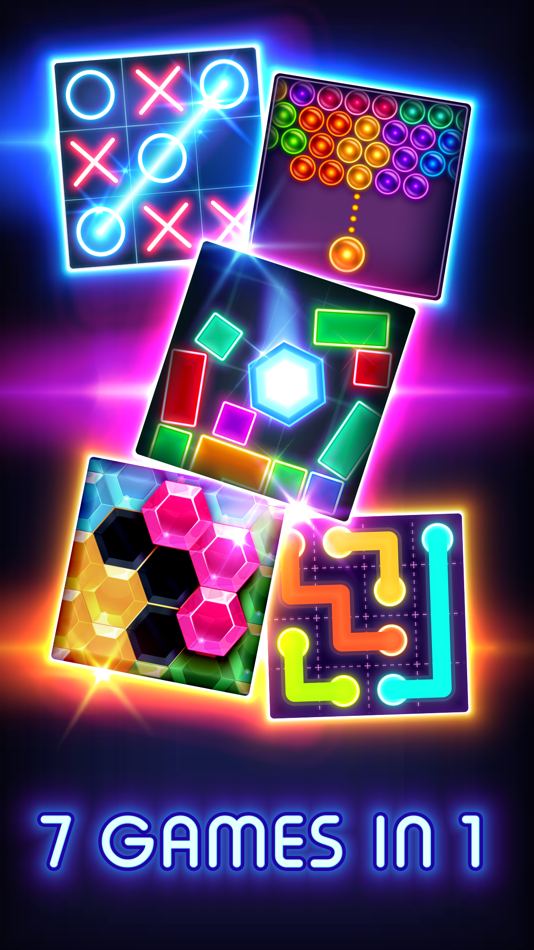 Tic Tac Toe Glow - Puzzle Game - 8.5.0 - (iOS)