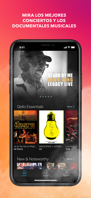 ‎Qello Concerts & Live Music Screenshot