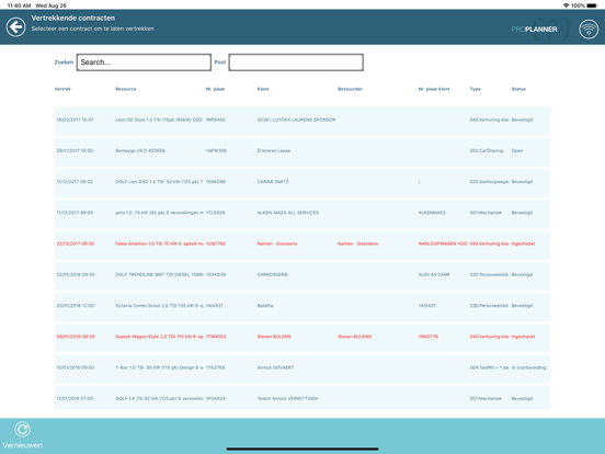 Screenshot #6 pour ProPlanner MOB2.0
