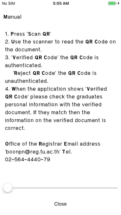 TU DOCVERIFY Screenshot