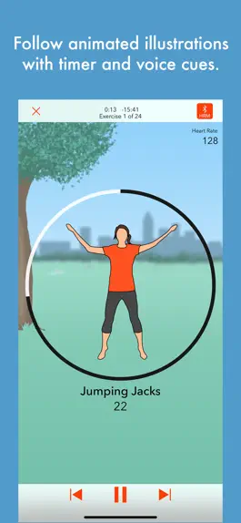 Game screenshot 7 Minute Fit Workout apk