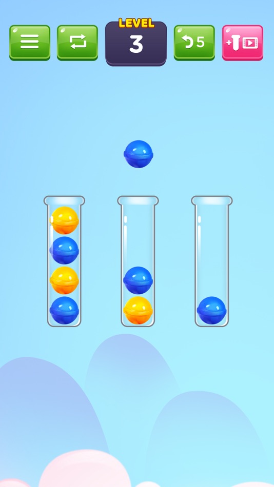 #2. Color Ball Puzzle - Ball Sort (iOS) 由: Quoc Thuan Mai