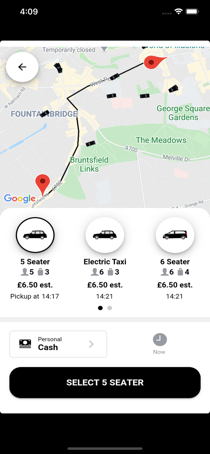 City Cabs Edinburgh Ltd