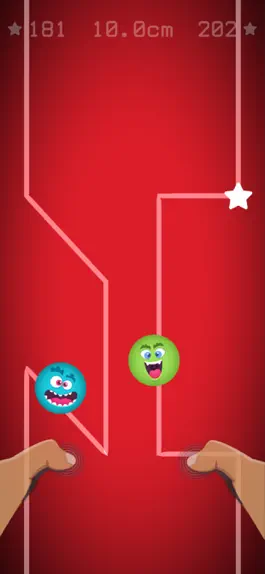 Game screenshot Two Fingers: Follow The Lines apk