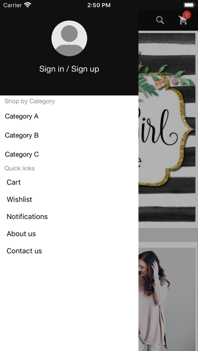Millie Girl Boutique Screenshot