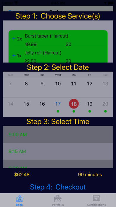 Barber Metrics Screenshot 1 - AppWisp.com Barber Metrics Screenshot 1 - AppWisp.com