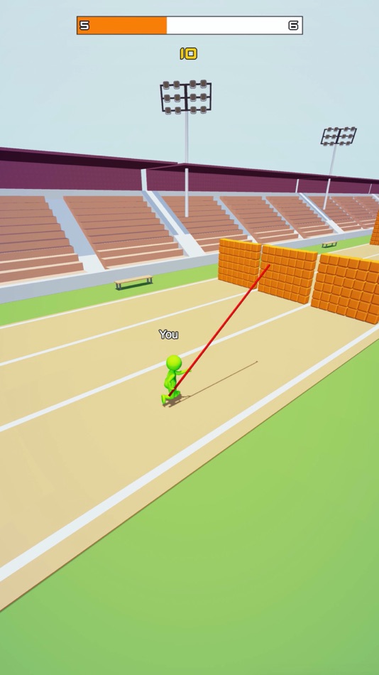 #3. Pole Vault Run 3D (iOS) Podle: Svyatoslav Fedoriv