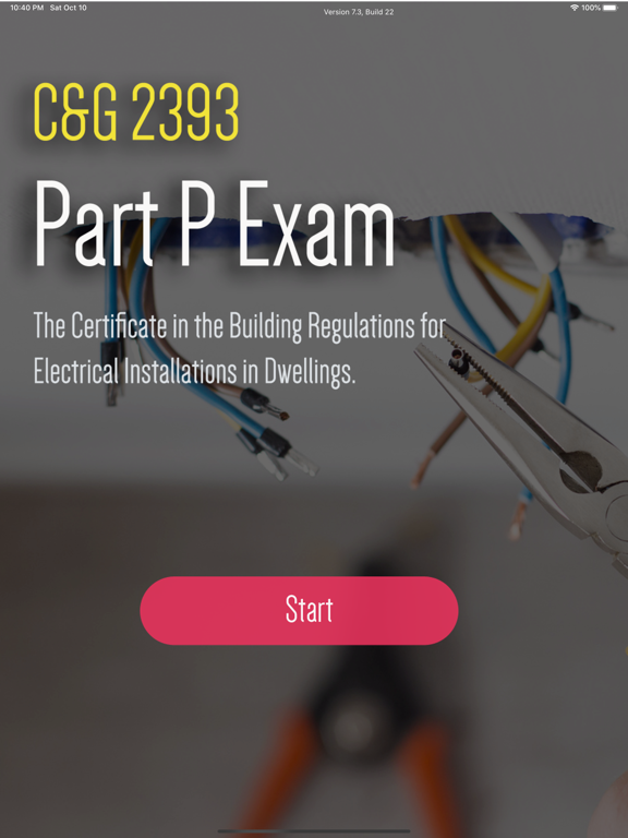 Screenshot #4 pour C&G 2393 Part P Exam Test