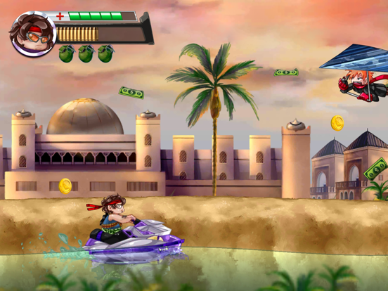 Ramboat 2 Metal Troopers Squad iPad screenshot 4 - Games app