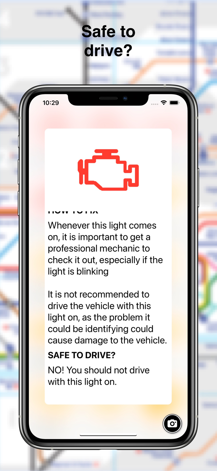 Warning Light Camera