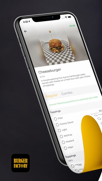 Burger Factory Restaurant Screenshot