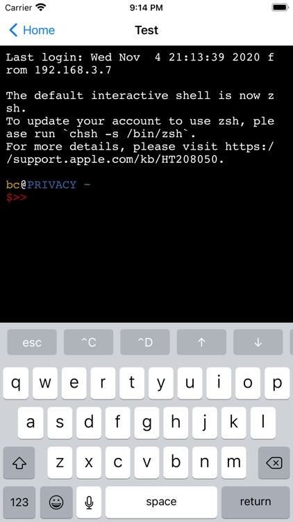 iSSH 2 screenshot-4