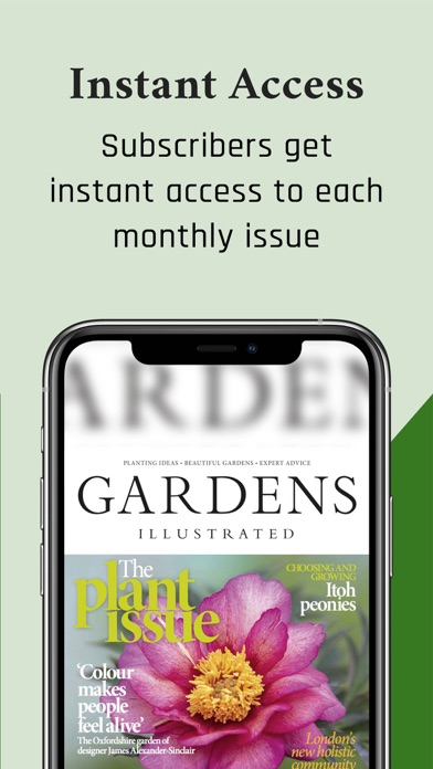 Gardens Illustrated Magazine Screenshot