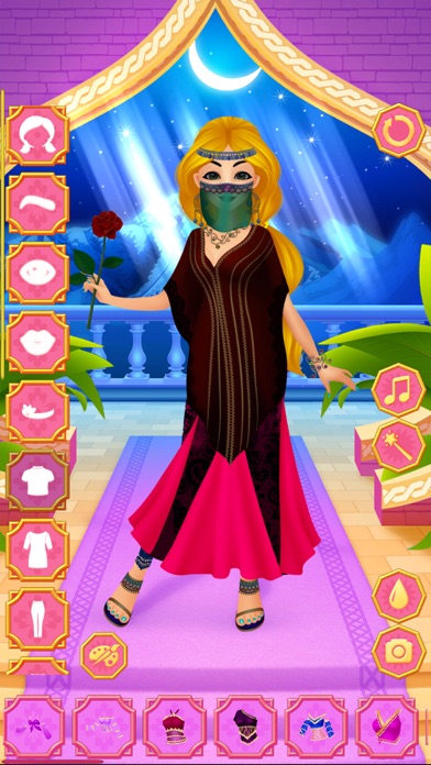 Love Diana Dress up girls Screenshot