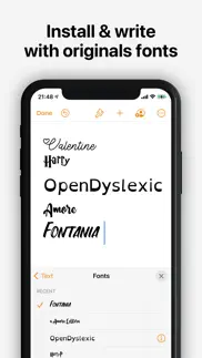 fontpacks : install cool fonts iphone screenshot 1