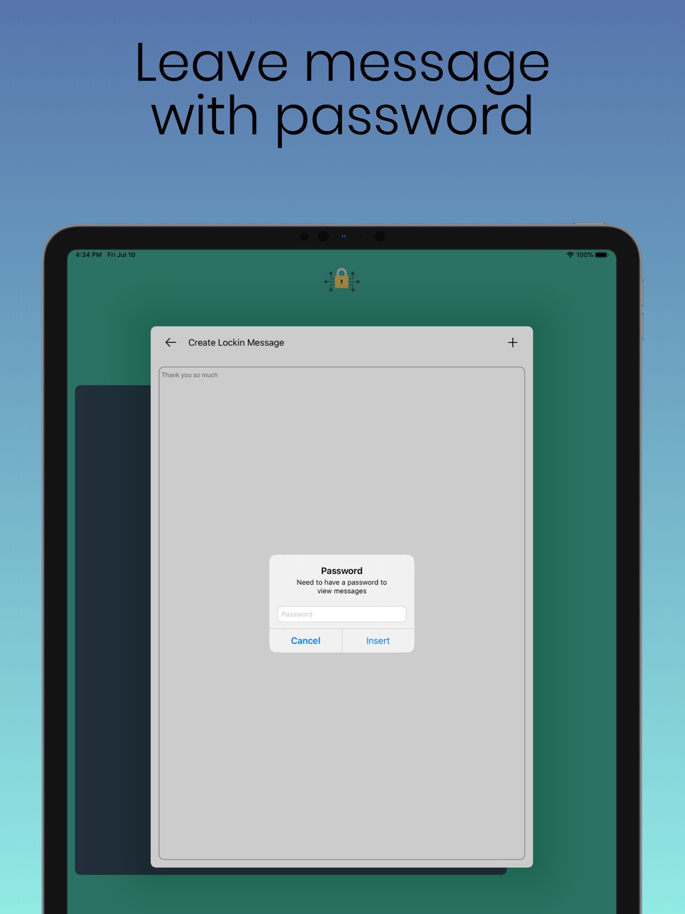 iPad screenshot