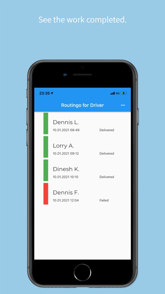 #2. Routingo Driver (iOS) By: TEPE Yazilim Danismanlik Sanayi ve Ticaret Limited Sirketi