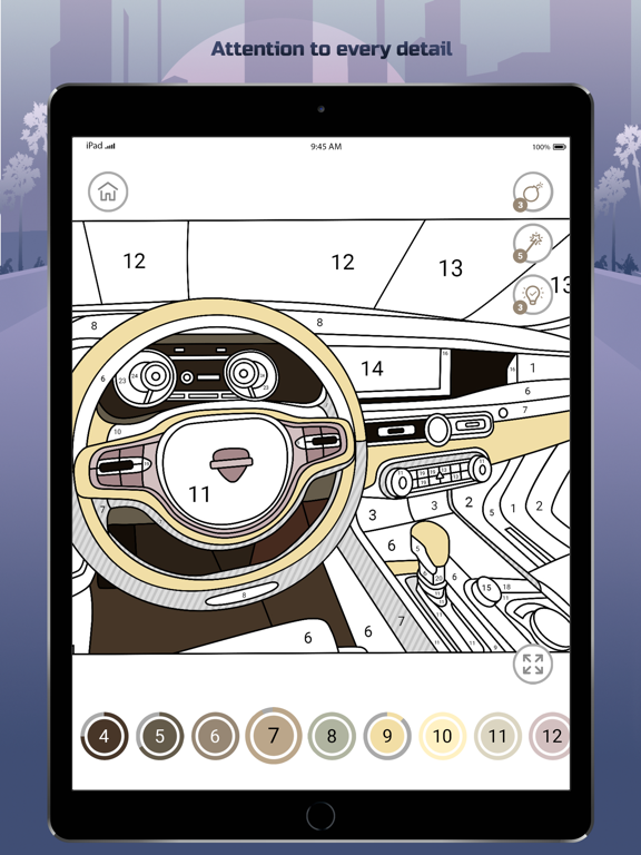 Screenshot #6 pour Cars Color By Number