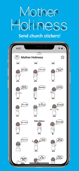 Game screenshot Mother Holiness Stickers mod apk