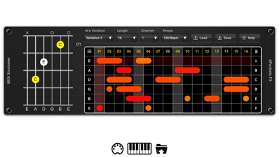 MIDI Strummer AUv3 Pluginのおすすめ画像1