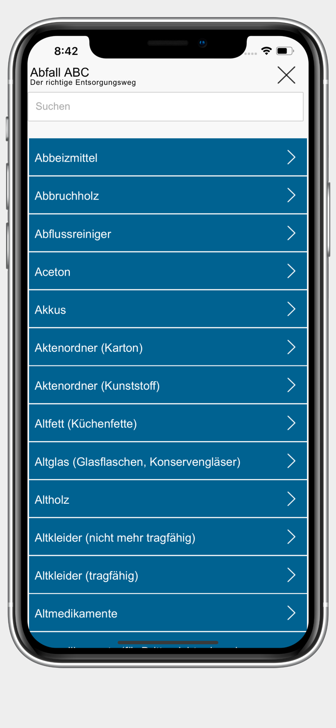 Abfall-App Landkreis Altötting