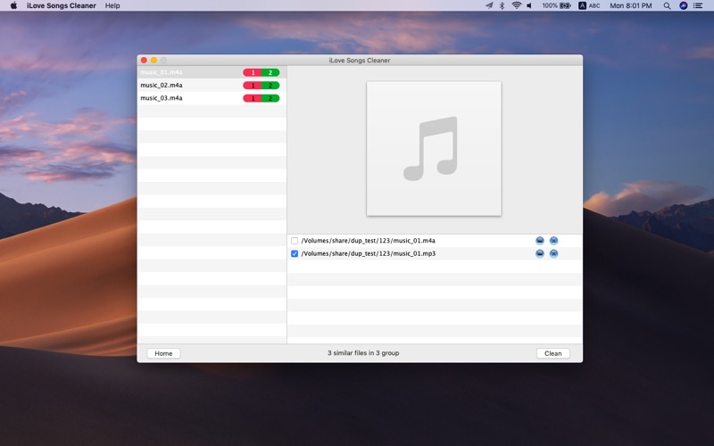 Screenshot #3 pour iLove Songs Cleaner