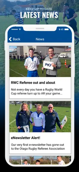 Game screenshot Otago Rugby Referees apk