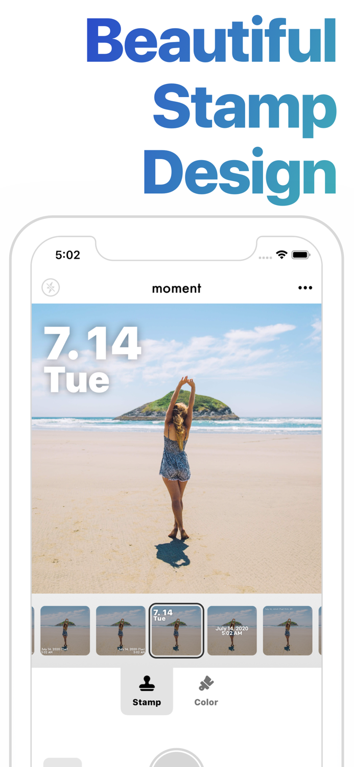 moment - Timestamp Camera