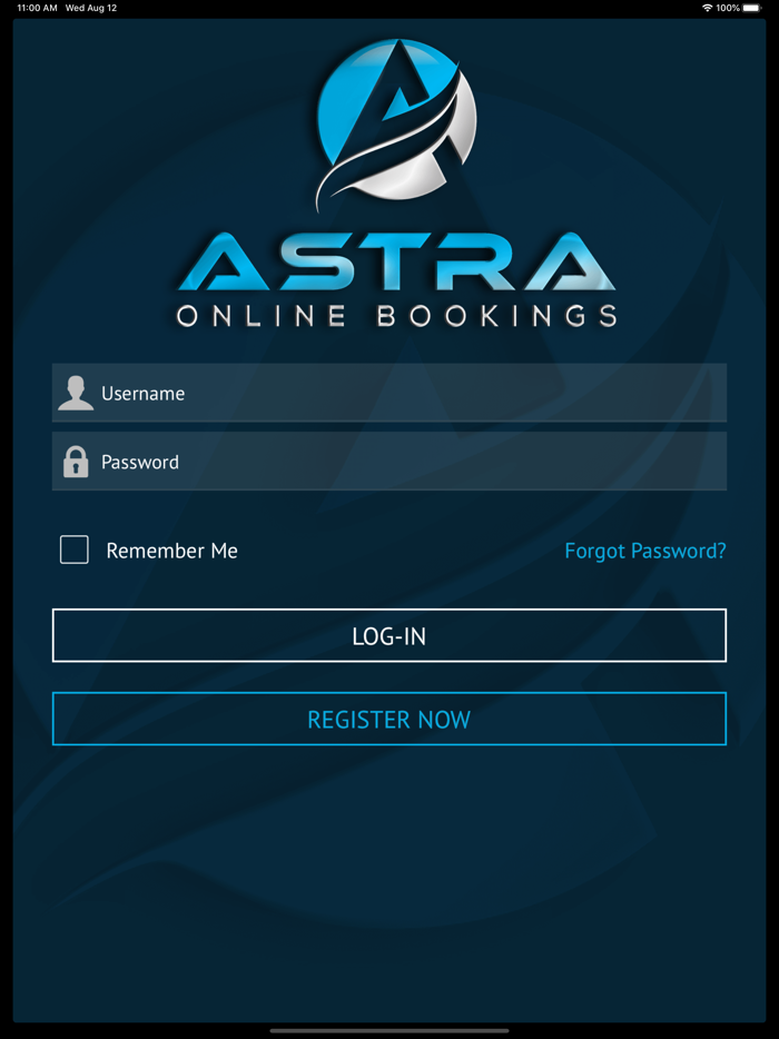 Astra Bookings