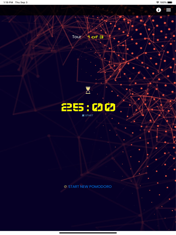Simple Pomodoro Focus Timer