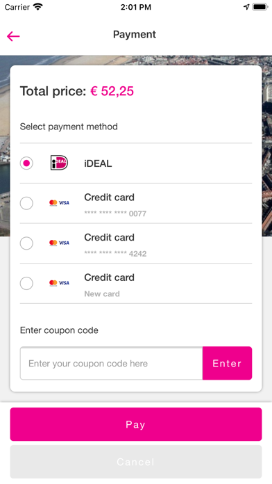 Blue Water App Screenshot