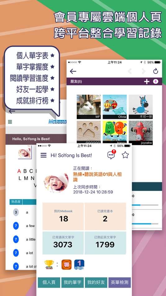 #6. MeBooks英語學習館 (iOS) Podle: Soyong Corporation