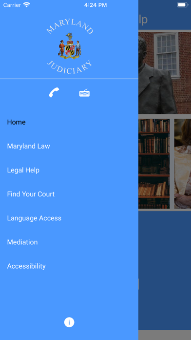Maryland Court Help Screenshot