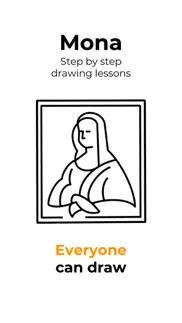 mona - how to draw iphone screenshot 1