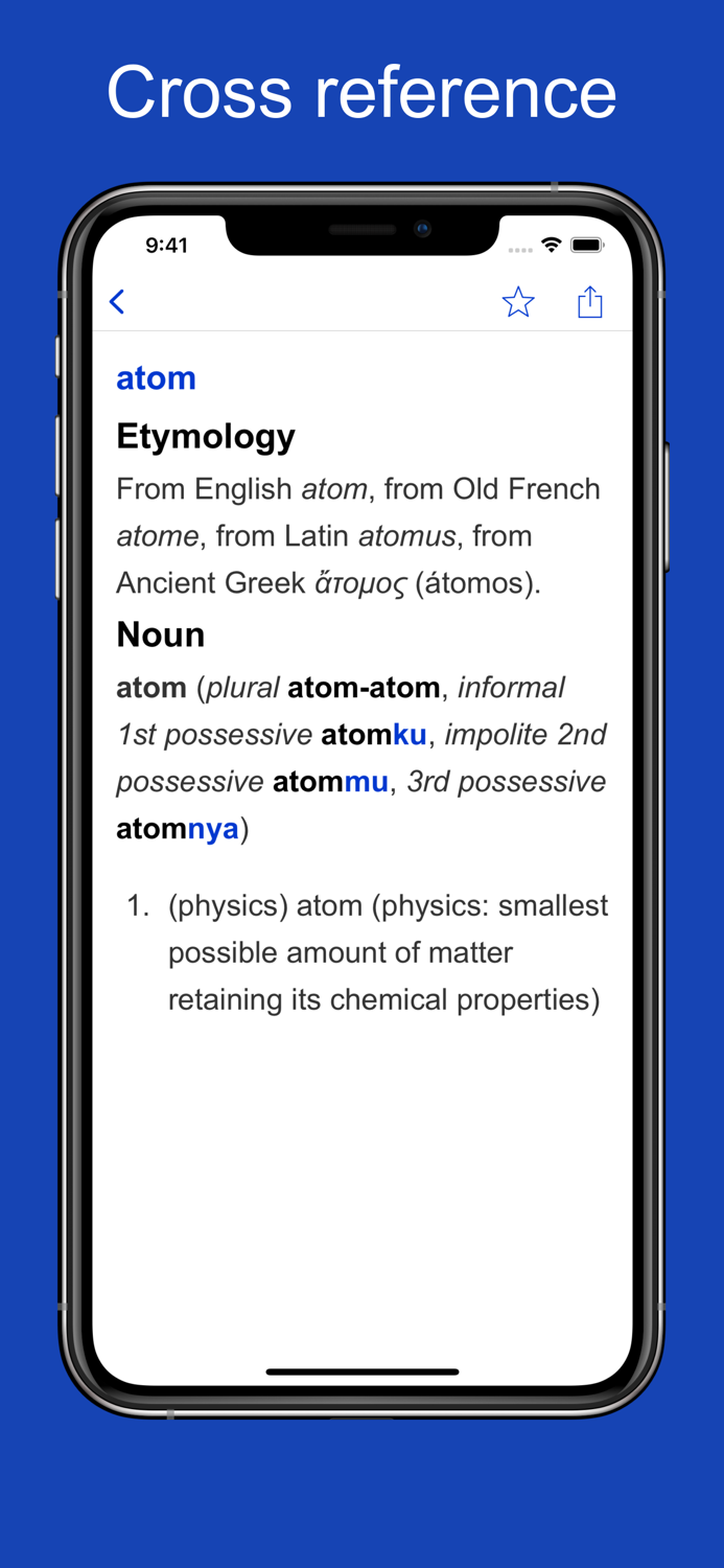 Malay Origin Dictionary