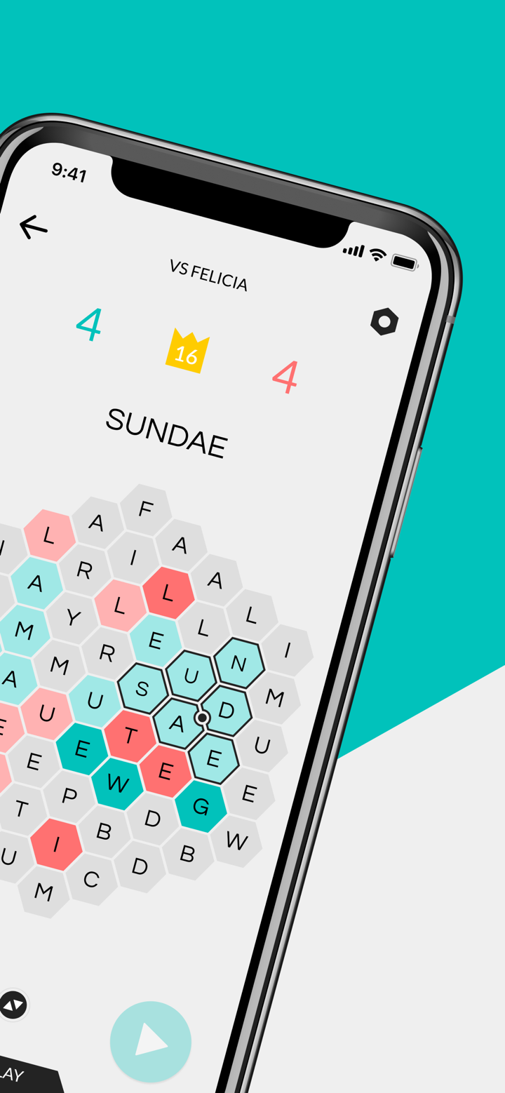 Hexicon - Word Game screenshot 2