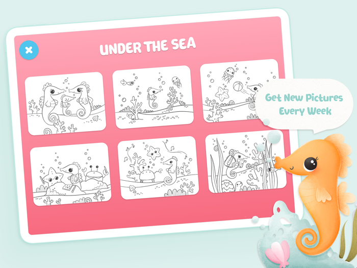 Learning App Coloring Games